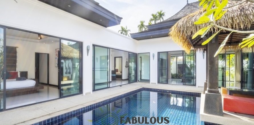 Chalet de 3 dormitorios en Bang Tao, Tailandia № 179261