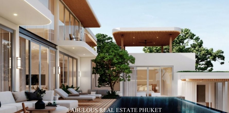 Chalet de 4 dormitorios en Bang Tao, Tailandia № 179729