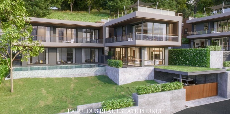 Chalet de 4 dormitorios en Kata, Tailandia № 179728