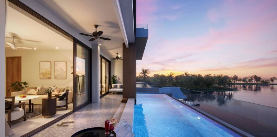 Ático de 3 dormitorios en Phuket, Tailandia № 146865