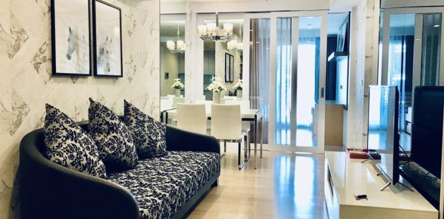 Condominio de 2 dormitorios en Bangkok, Tailandia № 146863