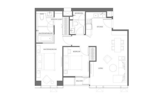 Eigentumswohnung in Bangkok, Thailand, 2 Schlafzimmer № 166797 - Foto 16