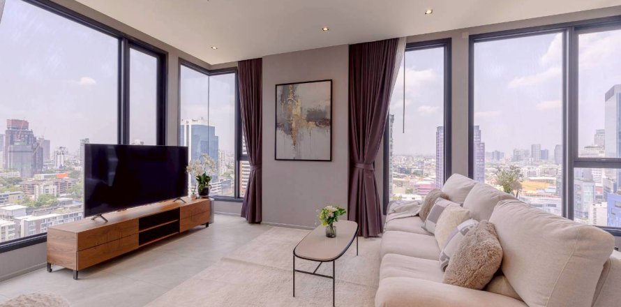 Condo à Bangkok, Thaïlande, 3 chambres № 171502