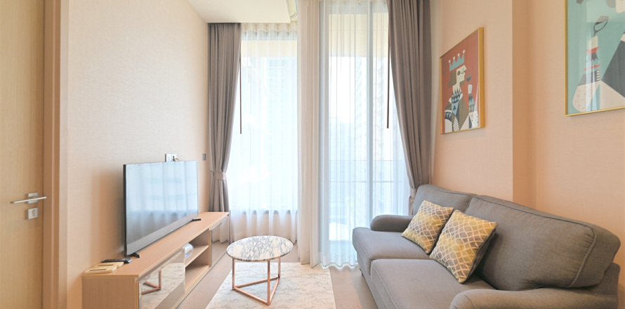Condominio de 1 dormitorio en Bangkok, Tailandia № 187433