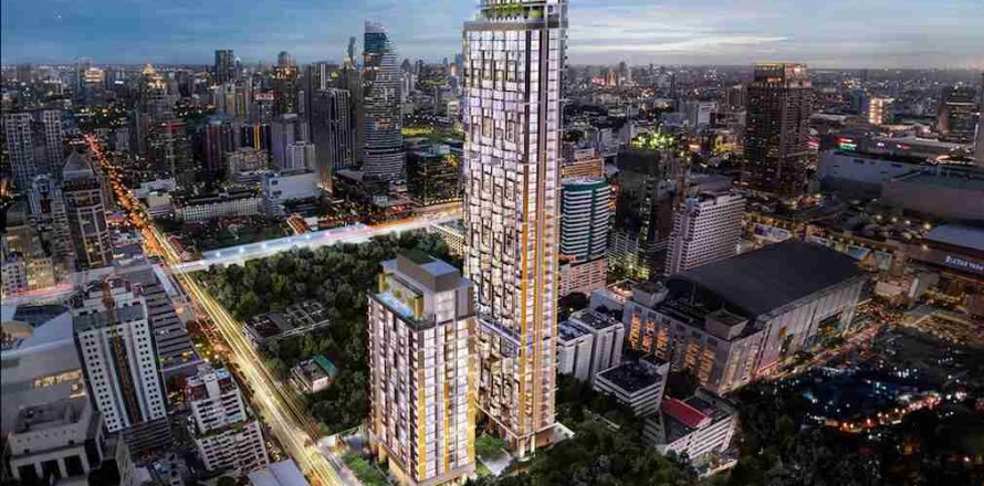 Condominio de 1 dormitorio en Bangkok, Tailandia № 183438