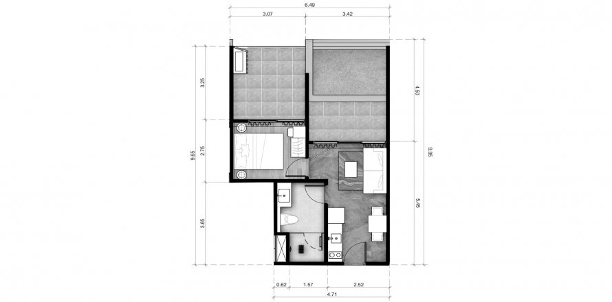 Off-plan ABOV Patong ในตำบลกะทู้, ประเทศไทย № 135382 - รูปถ่าย 1