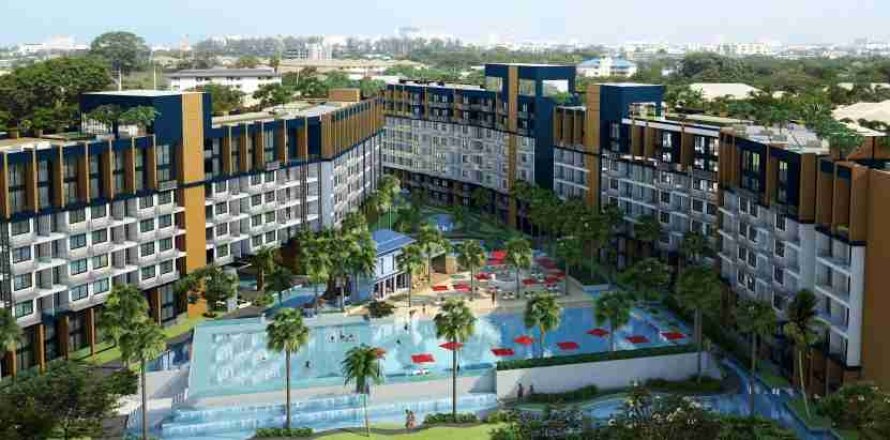 Condominio de 2 dormitorios en Pattaya, Tailandia № 184188