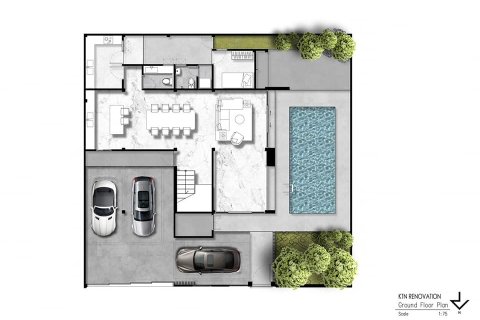Condominio de 3 dormitorios en Bangkok, Tailandia № 157566 - foto 3