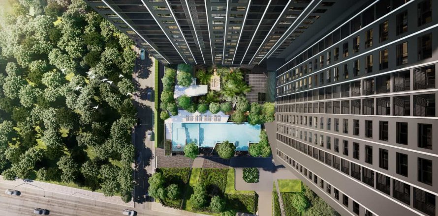 Condominio de 1 dormitorio en Bangkok, Tailandia en IDEO SUKHUMVIT RAMA 4  № 6794