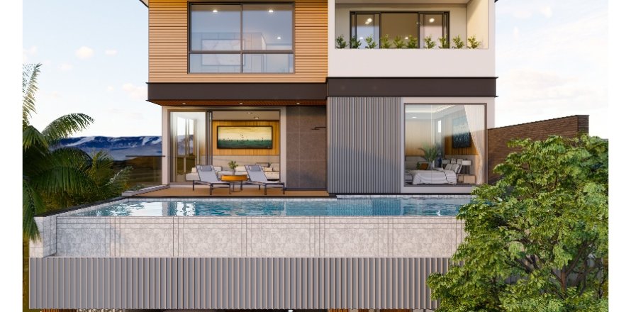 Chalet de 3 dormitorios en Layan Beach, Tailandia № 165244