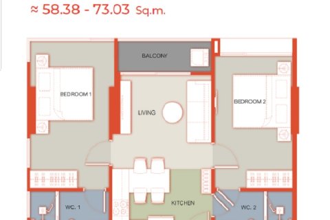 Condominio de 2 dormitorios en Phuket, Tailandia № 165246 - foto 18