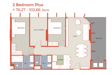 Condo in Phuket, Thailand, 2 bedrooms  № 165245 - photo 18