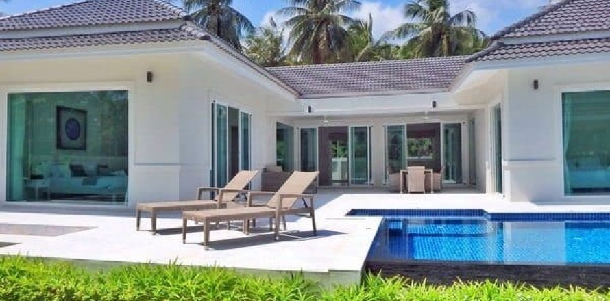 Chalet de 4 dormitorios en Sam Roi Yot, Tailandia № 168441