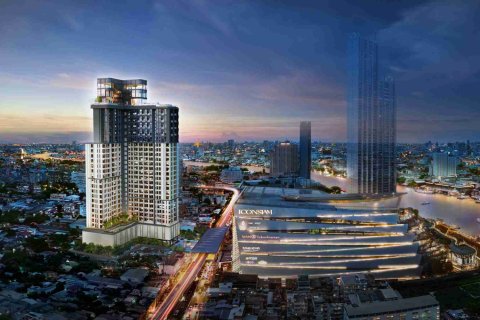 คอนโดมิเนียมในธนบุรี, กรุงเทพฯ, ประเทศไทย, 3 ห้องนอน № 183799