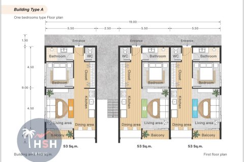 Estudio en el condominio en Ko Samui, Tailandia № 203697 - foto 3