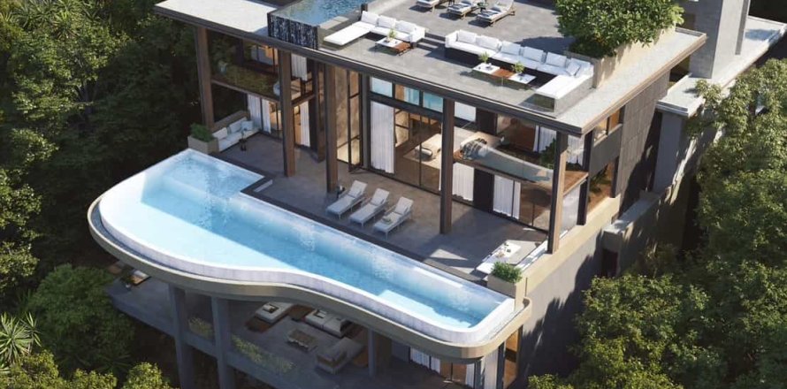 Chalet de 5 dormitorios en Phuket, Tailandia № 166162