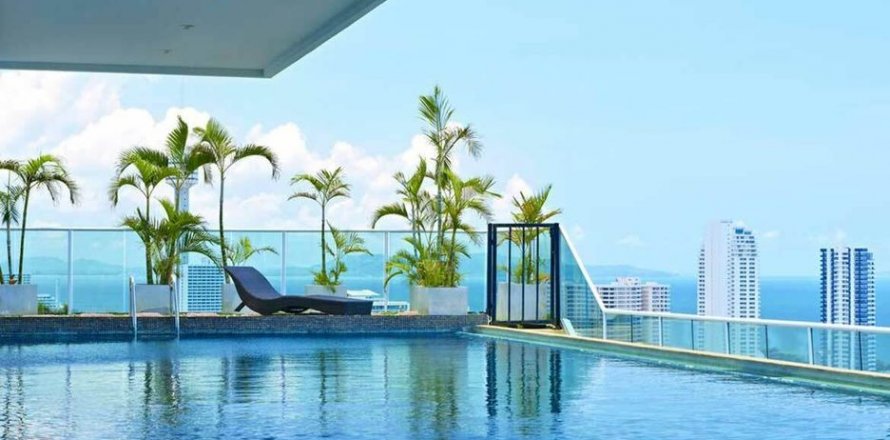 Apartamento de 1 dormitorio en Pattaya, Tailandia № 113374