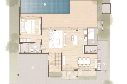 Chalet de 3 dormitorios en Hua Hin, Tailandia № 165102 - foto 7