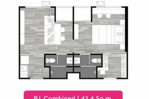 Condominio de 1 dormitorio en Bangkok, Tailandia № 166752 - foto 13