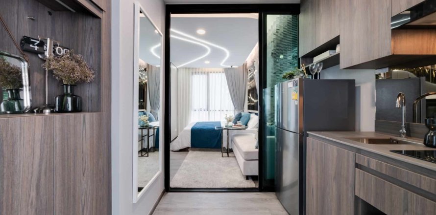 Condominio de 1 dormitorio en Bangkok, Tailandia № 166752