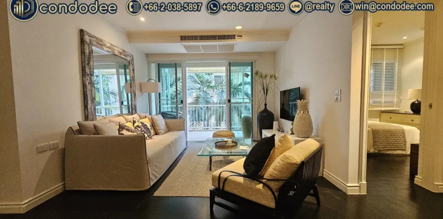 Condo à Watthana, Bangkok, Thaïlande, 2 chambres  № 201189