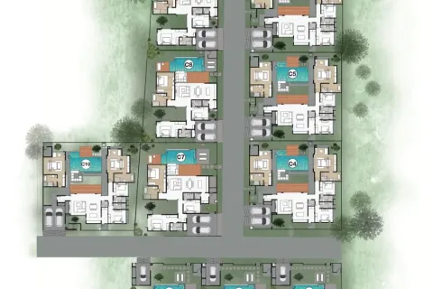 Chalet de 3 dormitorios en Phuket, Tailandia № 163911 - foto 27
