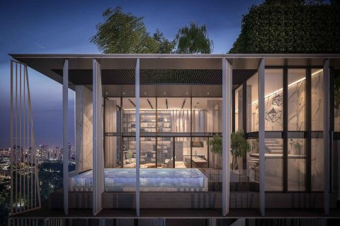 Condo à Bangkok, Thaïlande, 4 chambres № 65839