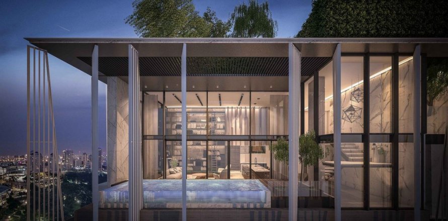 Condominio de 4 dormitorios en Bangkok, Tailandia № 65839