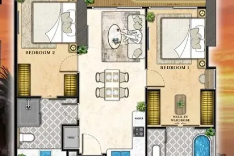Condominio de 2 dormitorios en Pattaya, Tailandia № 171292 - foto 14