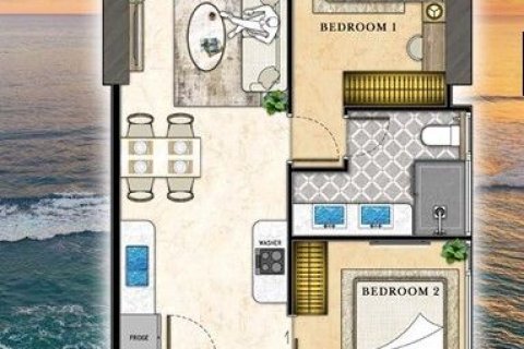 Condominio de 2 dormitorios en Pattaya, Tailandia № 171292 - foto 15