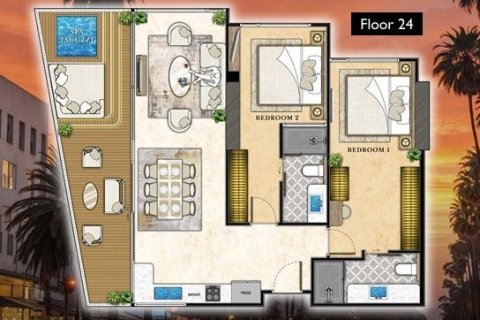 Condominio de 2 dormitorios en Pattaya, Tailandia № 171292 - foto 11