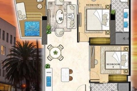 Condominio de 2 dormitorios en Pattaya, Tailandia № 171292 - foto 8