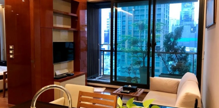 Condominio de 1 dormitorio en Bangkok, Tailandia № 65998