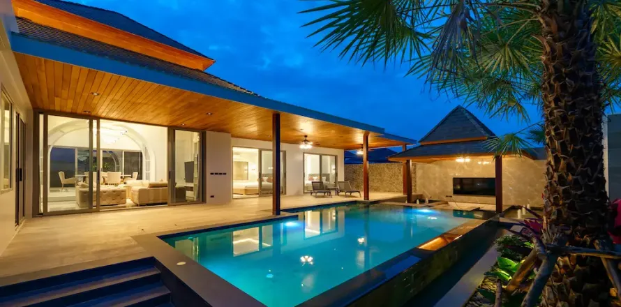 Chalet de 3 dormitorios en Phuket, Tailandia № 190789