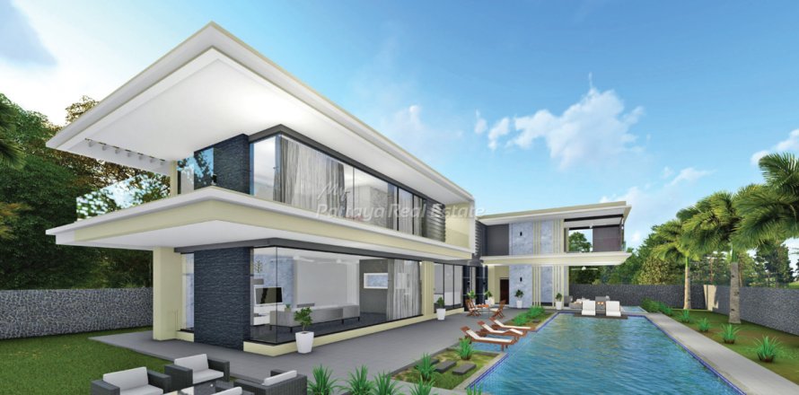 Casa de 5 dormitorios en Pattaya, Tailandia № 203364
