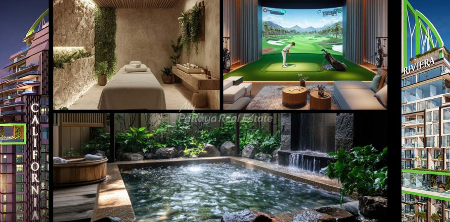 Condominio de 1 dormitorio en Pattaya, Tailandia № 203366