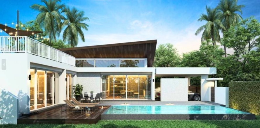 Chalet de 3 dormitorios en Pran Buri, Tailandia № 146988