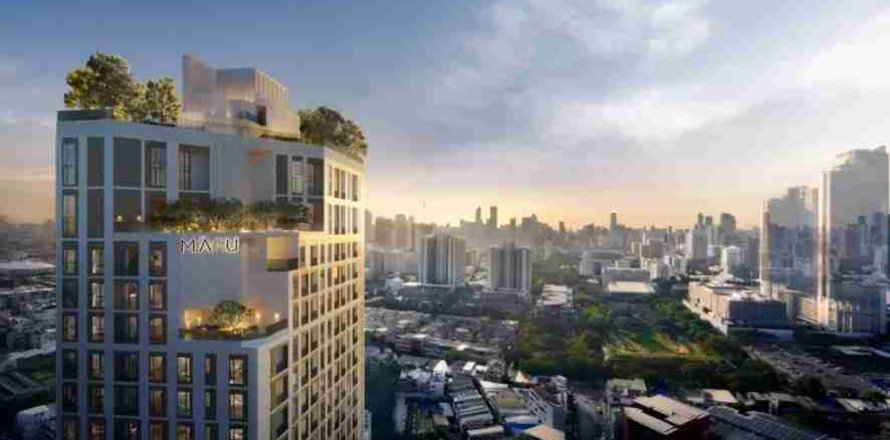 Condominio de 1 dormitorio en Bangkok, Tailandia № 184019