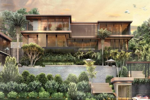 Haus in The Menara Hill Luxury Villas, Phuket, Thailand 5 Schlafzimmer № 75329