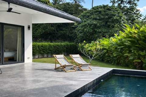 Chalet de 3 dormitorios en Ko Samui, Tailandia № 164175 - foto 9