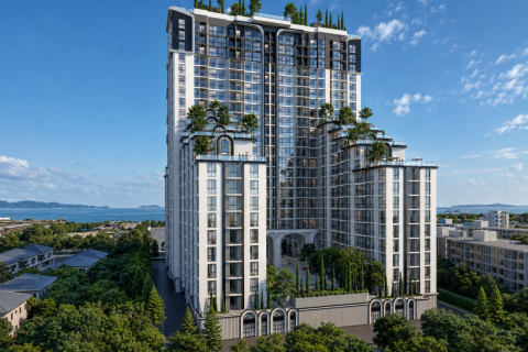 Квартира в Паттайе, Таиланд с 2 комнатами  № 233160