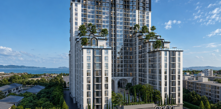 Appartement à Pattaya, Thaïlande 2 chambres № 233160