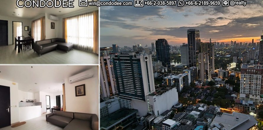 Condo in Watthana, Bangkok, Thailand, 2 bedrooms  № 200544