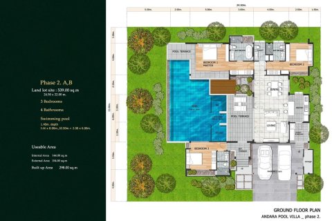 Chalet de 3 dormitorios en Ao Nang, Tailandia № 165331 - foto 15