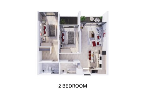 Condominio de 2 dormitorios en Nai Harn Beach, Tailandia № 165329 - foto 22