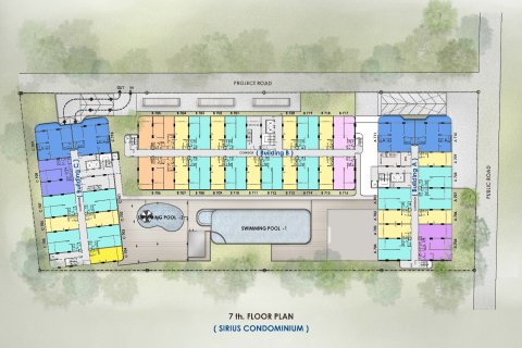 Condo sur Nai Harn Beach, Thaïlande, 1 chambre № 165328 - photo 13