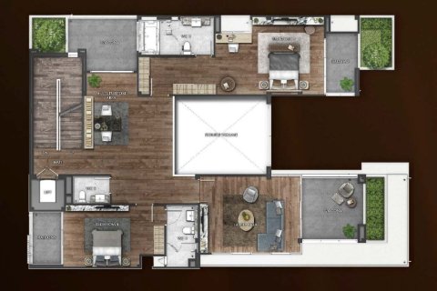 Chalet de 5 dormitorios en Bangkok, Tailandia № 165333 - foto 20