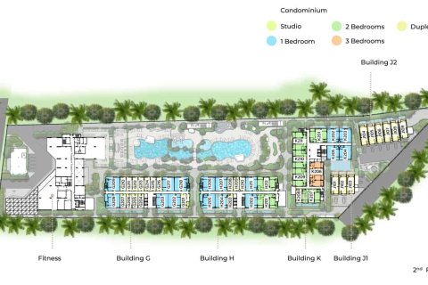 Condo sur Layan Beach, Thaïlande, 1 chambre № 166707 - photo 13