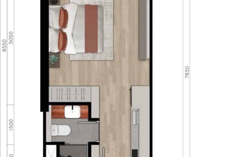 Condo sur Layan Beach, Thaïlande, 1 chambre № 166707 - photo 12
