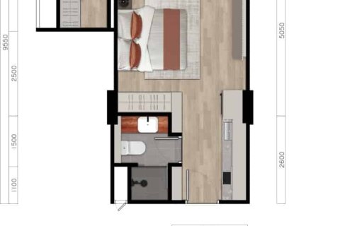 Condo sur Layan Beach, Thaïlande, 1 chambre № 166707 - photo 10